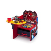 Delta Children - Escritorio Con Silla Para Niños Delta Spider-Man Con Compartimento De Almacenamiento 52X58X59 Cm