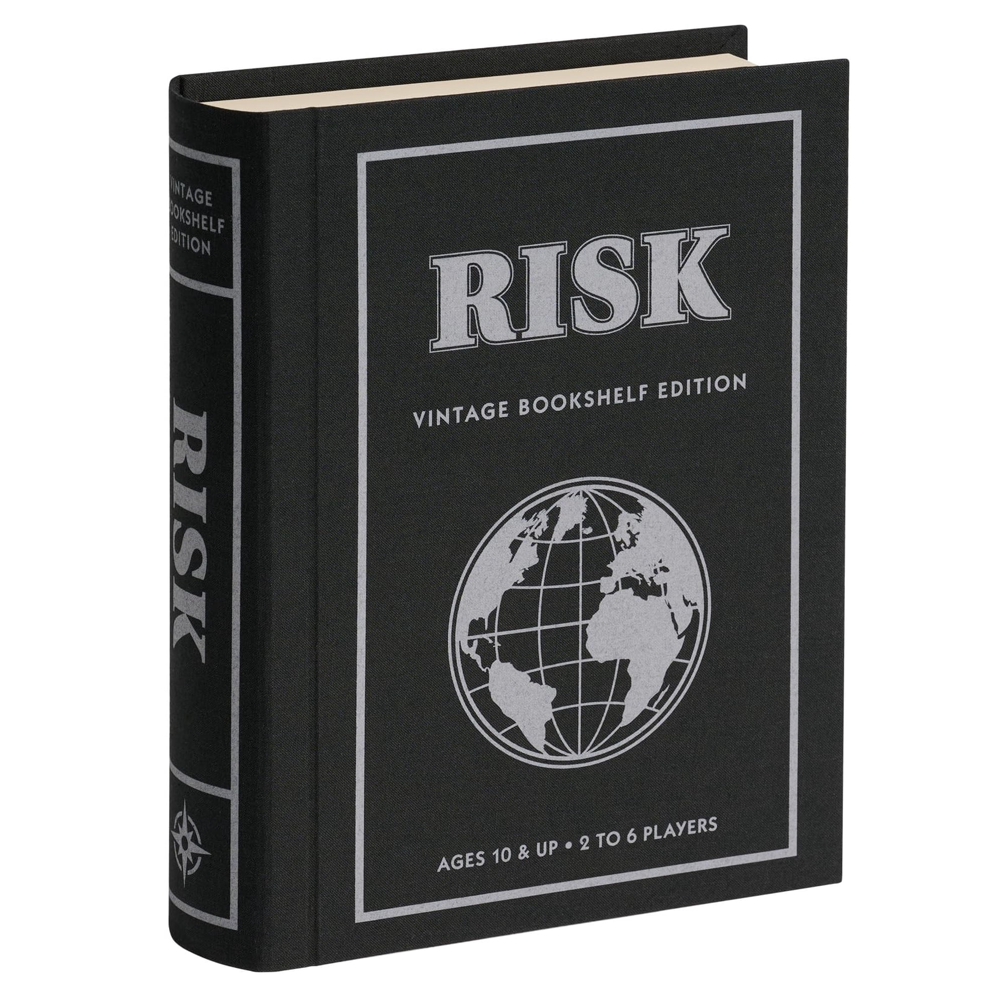 Juego De Mesa Ws Game Company Risk Vintage Bookshelf Edition
