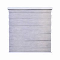 Cortina Roller Duo Zebra Dia Y Noche 80 X 200 Cm Gris Claro Jaspeado Guiza