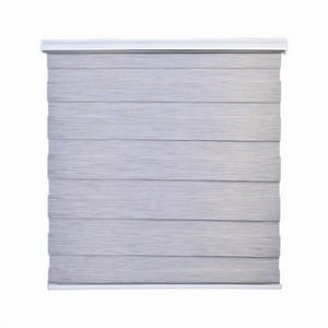 Cortina Roller Duo Zebra Dia Y Noche 180 X 200 Cm Gris Claro Jaspeado Guiza