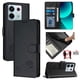 thumbnail image 5 of Funda tipo cartera FOXDOCK para Xiaomi POCO X6 5G con soporte, ranuras, RFID, diseño de gato, 5 of 5
