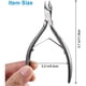 thumbnail image 3 of Alicate Cutacula Opove X7 34 Jaw Acero Inoxidable Ergonamico, 3 of 3