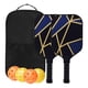 thumbnail image 1 of Juego De 2 Paletas De Pickleball De Fibra De Vidrio Para Torneos En Interiores Y Exteriores, 1 of 5