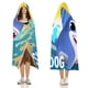 thumbnail image 3 of Tiburón Perro Manta Capa Con Capucha Anti bolitas Manta De Lana Ártica Suave Manta Portátil De Felpa Ligera Y Lujosa Poncho Para Siesta En Casa Y Oficina 100*130cm, 3 of 6