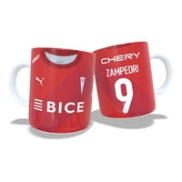 Arumistorechile - Tazon Taza Zampedri Universidad Católica 2024 Roja