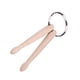 thumbnail image 5 of Llavero de baqueta portátil, llavero de música, juguetes de instrumentos musicales, llavero de percusión de baqueta de madera para graduación, regalo 2 baquetas, 5 of 5