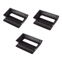 Genérico - Pack X3 Moldes Desmontables Moldes Rectangular Individual