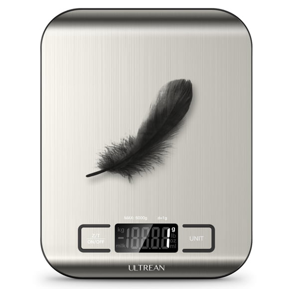 Food Scale Digital Kitchen Acero Inoxidable 5 Kg