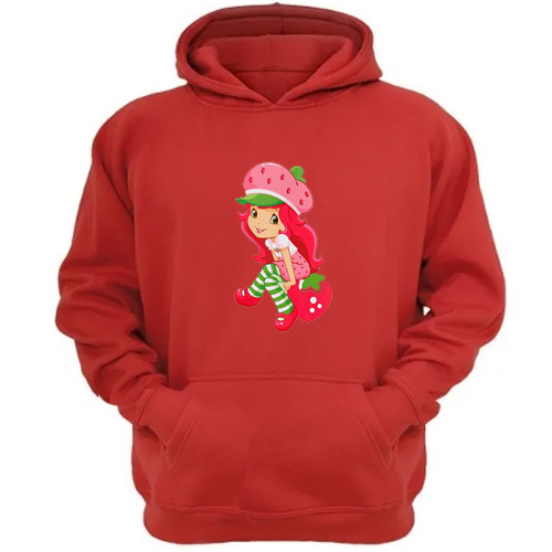 Genérico - Polerón Canguro Frutillita Rojo Talla Xl Unisex