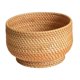 thumbnail image 3 of Cesta De Fruta De Paja Cesta De Almacenamiento De Ratán Cesta De Fruta Para Estantes De Restaurante 20x12cm, 3 of 5