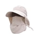 thumbnail image 1 of Cubierta Facial De Protección Solar Con Cubierta Extraíble Con Solapa Para El Cuello Para Playa Unisex Caqui, 1 of 5