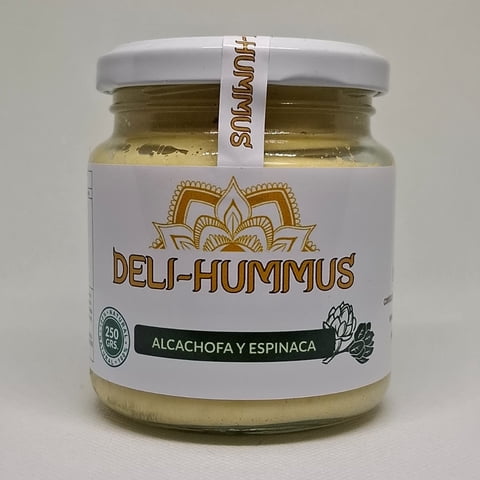 Deli - Hummus - Hummus Alcachofa Y Espinaca
