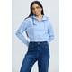 thumbnail image 2 of Polerón Mujer Medio Zipper Crop Celeste, 2 of 4
