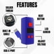 thumbnail image 2 of Cautín tipo lápiz mini recargable por USB-C azul, 2 of 6