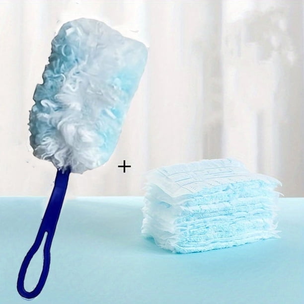 Effortlessly Clean Every Nook and Cranny with Our Disposable Electrostatic Duster Set - Non-Dusty, Chicken Feather Design at an Affordable Price!