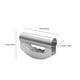thumbnail image 2 of 1pc Vegetable Chopper - Stainless Steel Rocker Knife For Lettuce & Vegetables W/ Blade Protector 5.9in*3.9in, 2 of 2