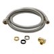 thumbnail image 2 of Conector para lavavajillas Fluidmaster 1W48CU, 122 cm, acero inoxidable, 2 of 4