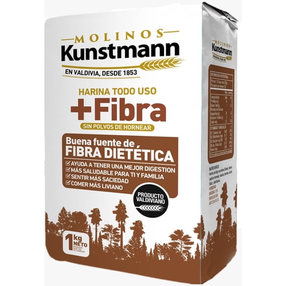 Harina Más Fibra, 1 Kg