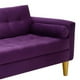 thumbnail image 4 of Sofa Retro 3cg Felpa 01 Morado, 4 of 6