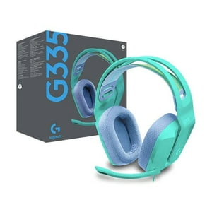 Audífonos Gamer Logitech G335 Con Micrófono Menta