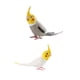 thumbnail image 1 of 2 Esculturas De Animales De Pájaro Para Decoración Del Hogar, Figuras De Loro, Juguetes Para Paisajismo DIY, 1 of 5