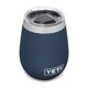 thumbnail image 1 of Vaso de vino YETI Rambler de 300 ml con aislamiento al vacío, color azul marino, 1 of 6
