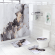 thumbnail image 4 of Set Juego De Baño 4 Piezas Con Cortina Deco Hogar Completo, 4 of 6