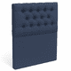 thumbnail image 1 of Respaldo De Cama 1.5 Plazas Azul Capitone, 1 of 2