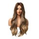 thumbnail image 1 of Peluca De Aspecto Natural Rizado Recto Para Fiesta Resistente Al Calor Trendy 14inch D, 1 of 5