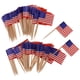 thumbnail image 1 of 100 piezas decorativas bandera palillos fiesta comida decoraciones América, 1 of 3