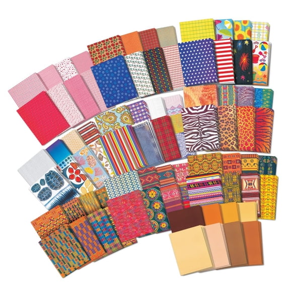 Craft Paper Roylco, paquete clásico de papel estampado, 248 hojas