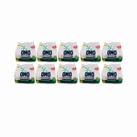 Pack 10 Unidades Detergentes En Polvo Omo Aloe Vera 400 Grs