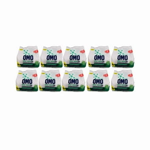 Pack 10 Unidades Detergentes En Polvo Omo Aloe Vera 400 Grs