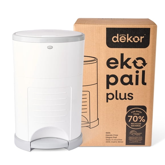 Cubo De Pañales Eko Plus Blanco Ecológico