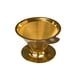 thumbnail image 1 of Filtro de café ATHIA Golden Dripper reutilizable de acero inoxidable, 1 of 8
