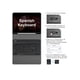 thumbnail image 4 of Funda Con Teclado Español Compatible Con iPad Air 13 M3 2025 Negro, 4 of 6