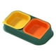 thumbnail image 3 of Tazón Para Mascotas Comedero Para Alimentos Y Agua Con Soporte Desmontable Para Suministros Para Mascotas Gatos Verde, 3 of 5