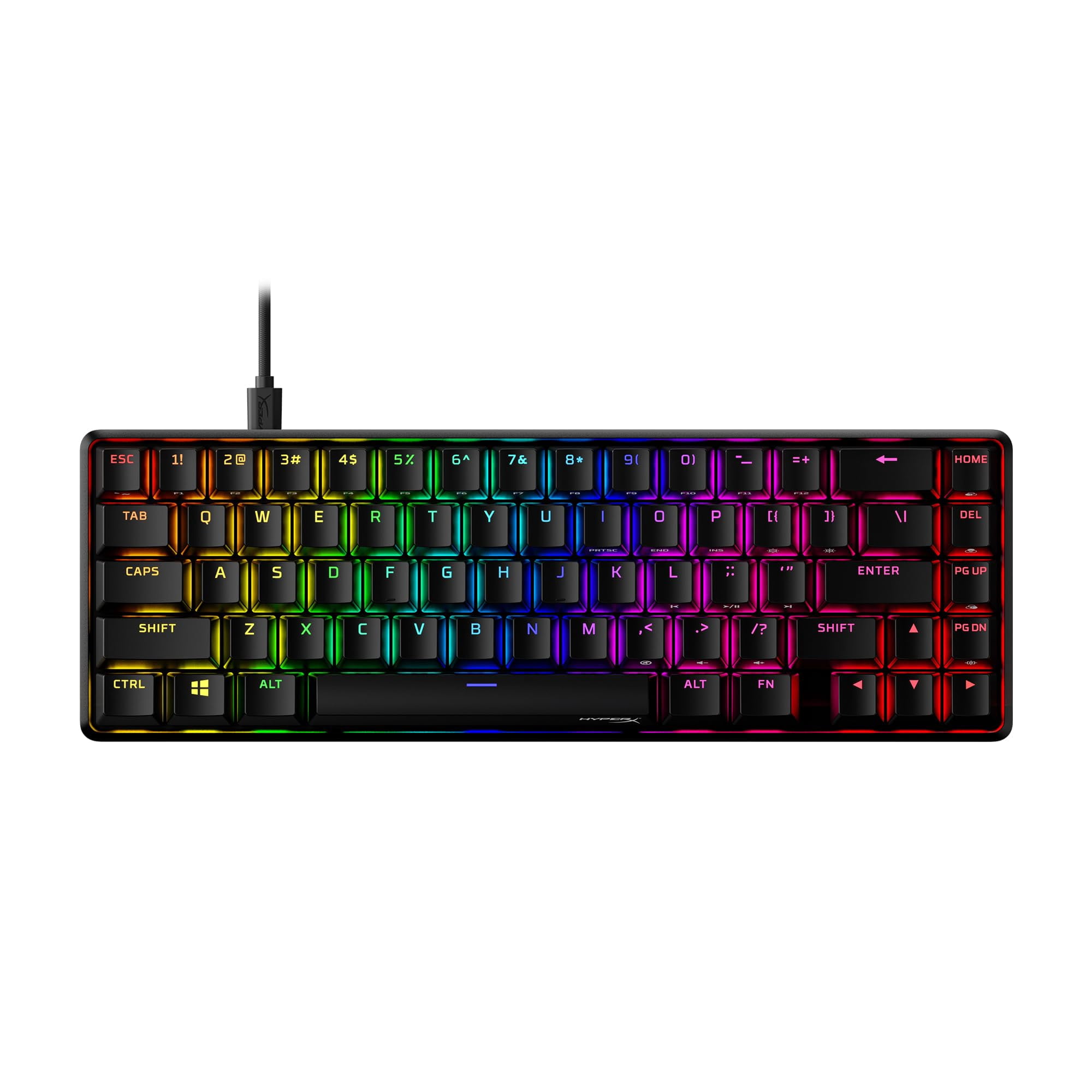 Teclado Mecánico Para Juegos Hyperx Alloy Origins 65 Rgb
