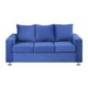 thumbnail image 1 of Sofa Kendy 3c Felpa 12 Azul Rey, 1 of 6
