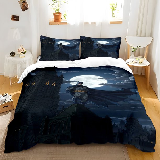 3pcs Bedding setbedding cushion cover Batman Bedding set - includes duvet cover and pillowcase polyester fabric