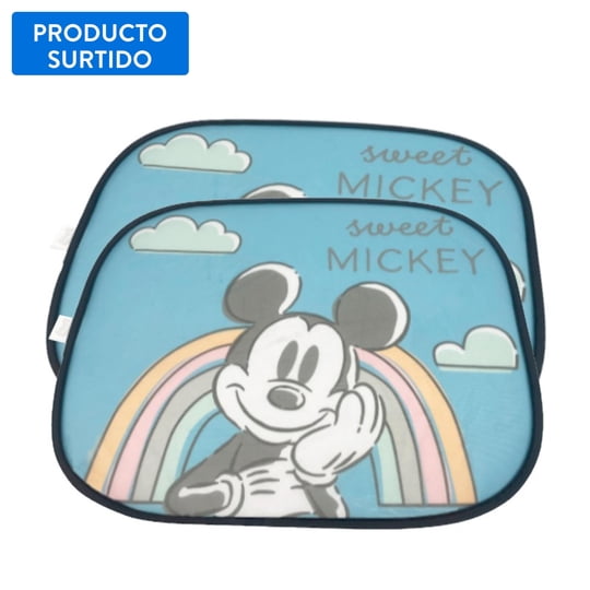 Pack 2 Sombrillas Mickey Y Minnie, Color Surtido 1 Un Disney