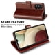 thumbnail image 1 of Premium Leather Wallet Case with Glass Screen Protector and RFID Blocking for Samsung Galaxy A71/A54/A53/A52/A52s/A51/A50/A30s/A34/A33/A32/A23/A21/A20, 1 of 3