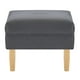 thumbnail image 2 of Set Pouf Sky 1c Felpa 05 Gris, 2 of 4