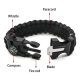 thumbnail image 2 of Par de pulseras táctica paracord de supervivencia multiuso, 2 of 3