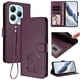 thumbnail image 2 of Infinix HOT 40 4G Funda Billetera con Ranuras para Tarjetas, Morado Oscuro, 2 of 6