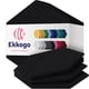 thumbnail image 1 of Acoustic Panels Ekkogo, paquete de 12 paneles de pared insonorizados, color negro, 1 of 6