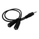 thumbnail image 1 of Cable Plug 3.5 Macho A 2 Plug 3.5 Hembra Pronobel, 1 of 1