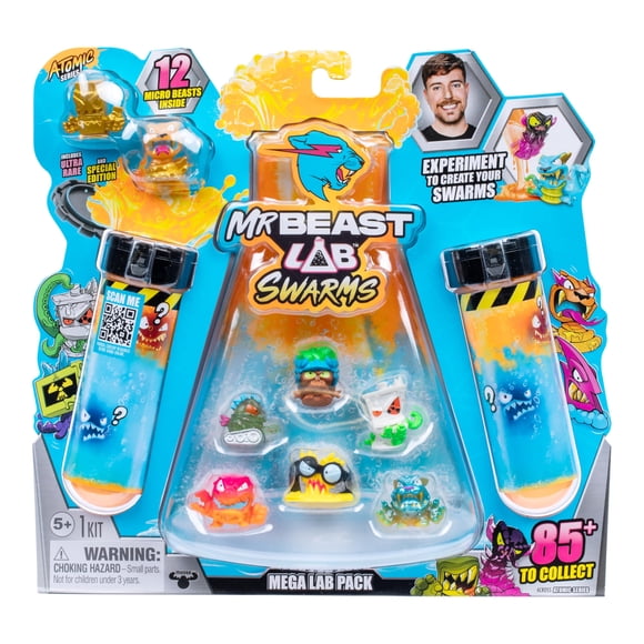Microbestias coleccionables: MrBeast Lab Swarms, serie 2