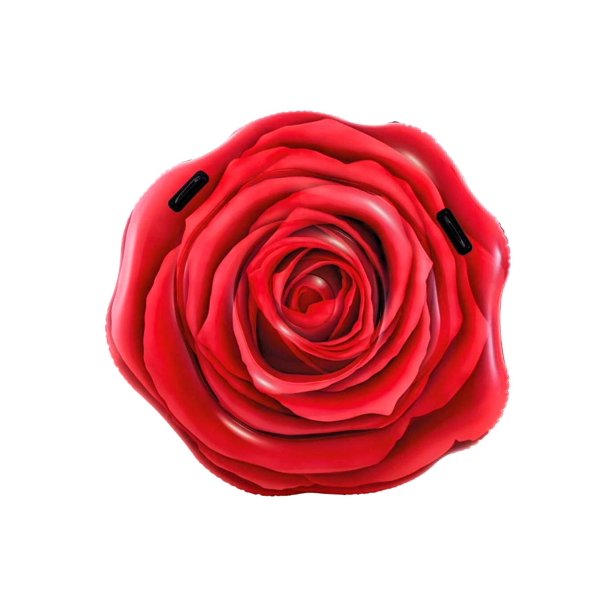 Pool Float Intex, diseño de rosa roja grande para disfrutar de la experiencia en la piscina