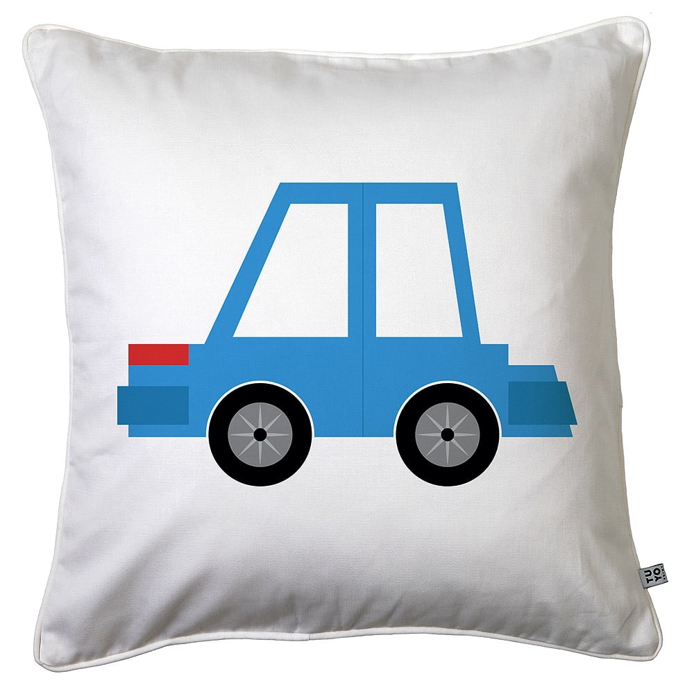 Tuyo Print - Cojín Auto Azúl 45x45